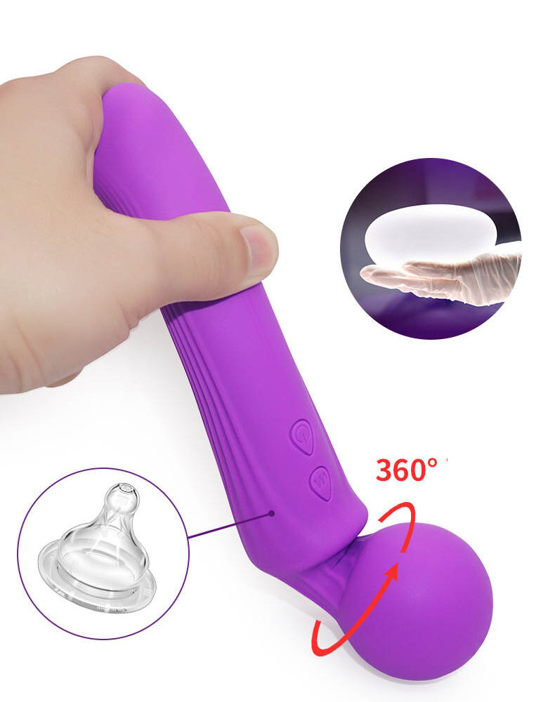 Vibrador Masajeador Hitachi doble estimulación Doble Motor