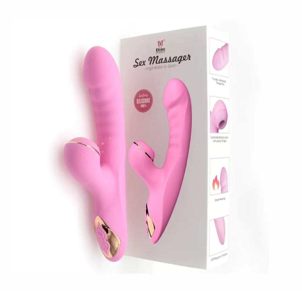 Vibrador Succionador 2 en 1 Spot G Doble estimulacion