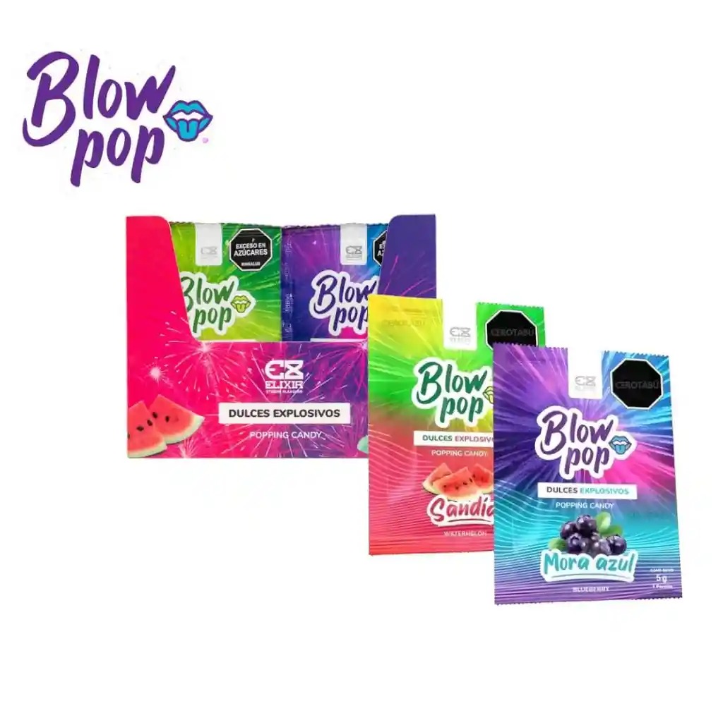 Blow Pop (Quipitos) X3 Sobres
