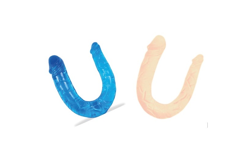 Dildo Dual Curvo doble penetración