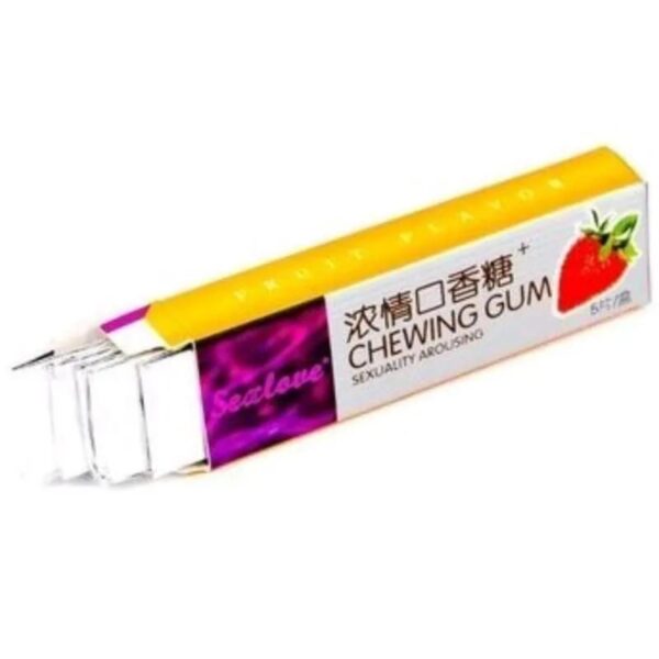Chicle Estimulante Sex Love Fresa
