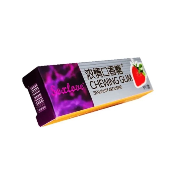 Chicle Estimulante Sex Love Fresa