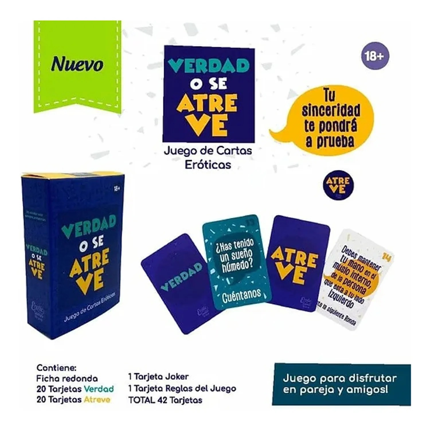 Juego Erótico la verdad o se atreve