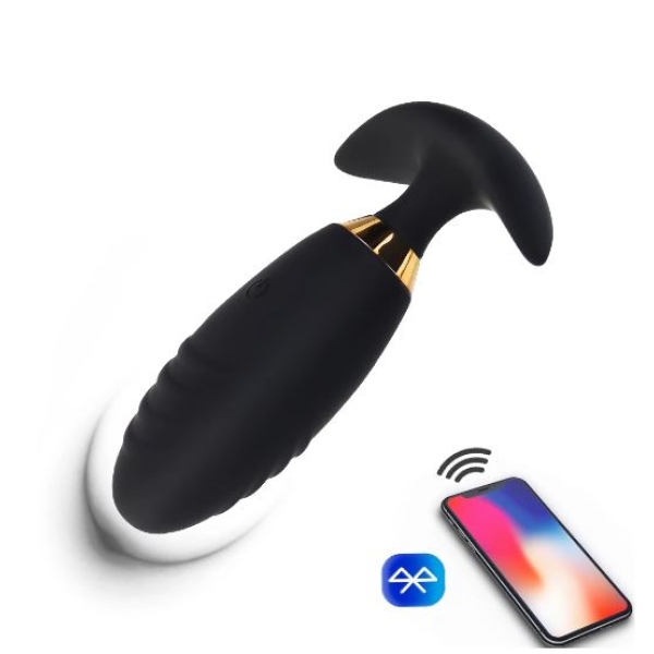 Plug Anal Vibrador Con APP