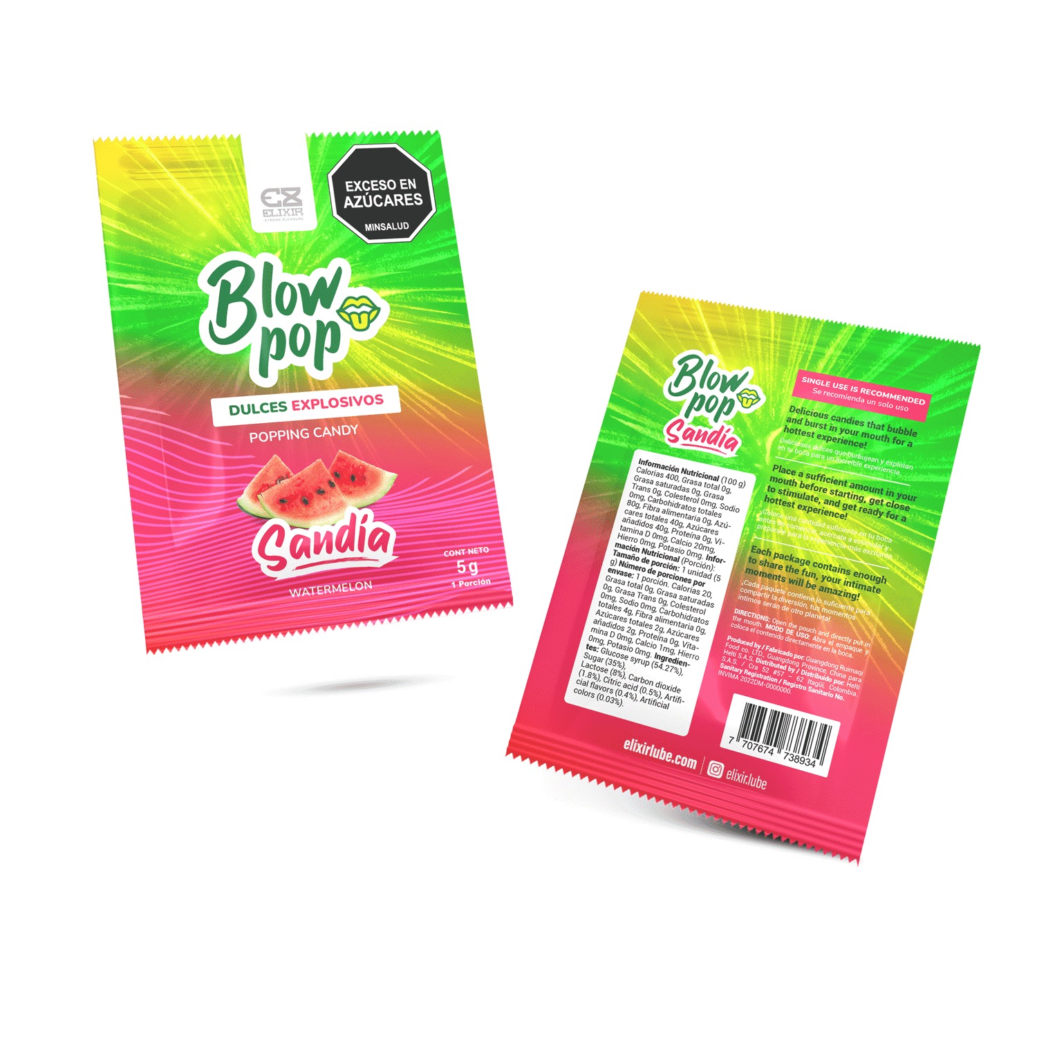Blow Pop (Quipitos) X Sobre