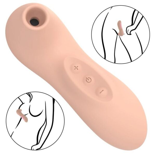 Succionador de Clitoris Recargable USB 10 Vel