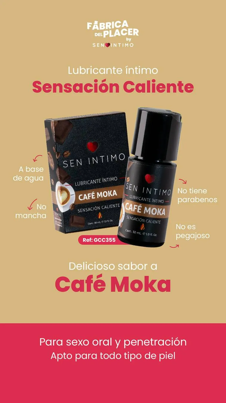 Lubricante Caliente Sen Intimo Café Moka