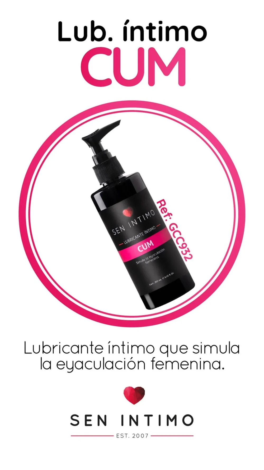 Lubricante Cum Sen Intimo x 250