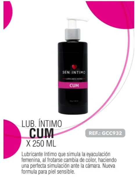 Lubricante Cum Sen Intimo x 250