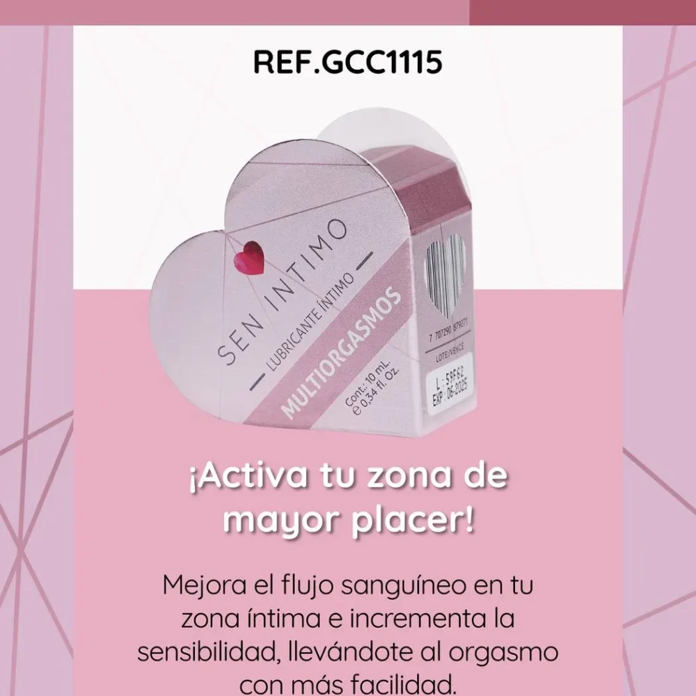 Lubricante Multiorgamos Sen Intimo 10 ML