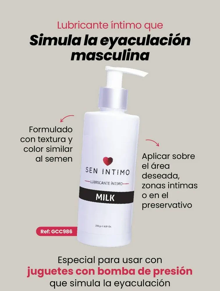 Lubricante Milk Sen Intimo x 250