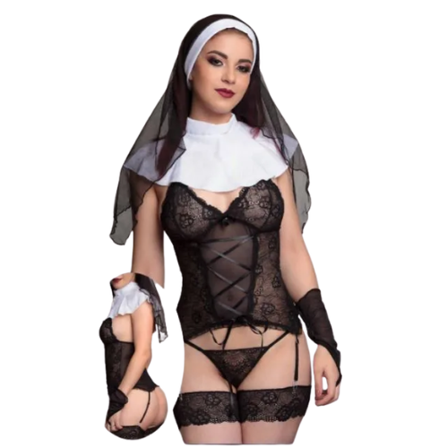 Disfraz Erótico Monja Ref 1420