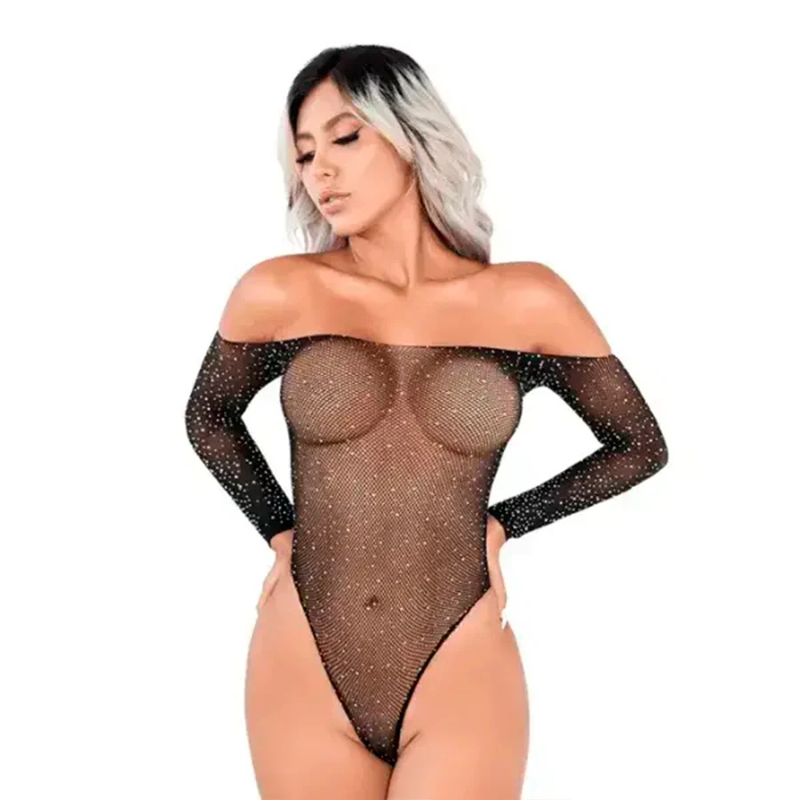 malla Body De Malla Noche Estelar Tz1006