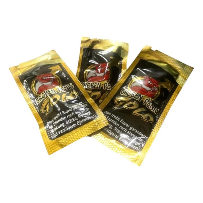 Groben Penis Gold Potencializador Sexual Masculino X 3 Unidades.