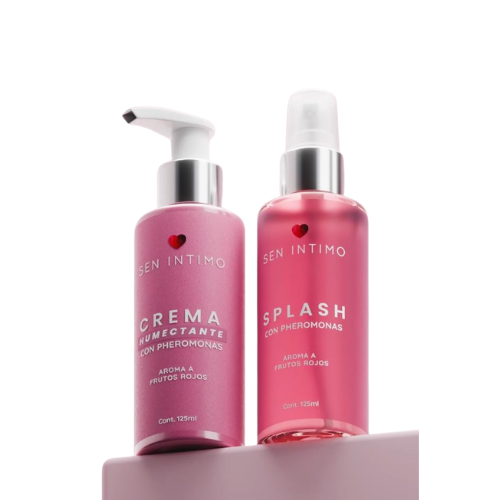 DUO PHEROMONAS Dúo Crema Humectante y Splash con Pheromonas x 125 ml.