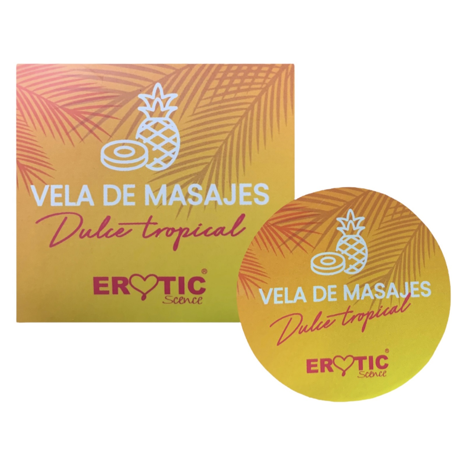 Vela Para Masaje Erotic Scence Dulce Tropical.