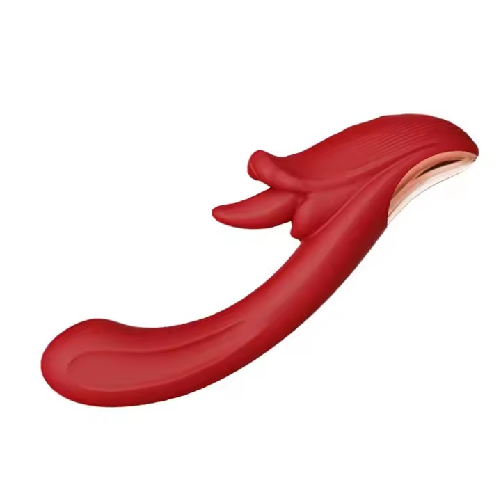 Vibrador Conejo Doble Estimulación con Lengua.