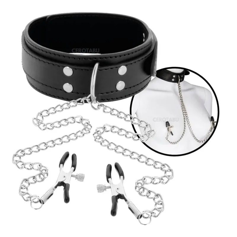Collar Con Pezoneras