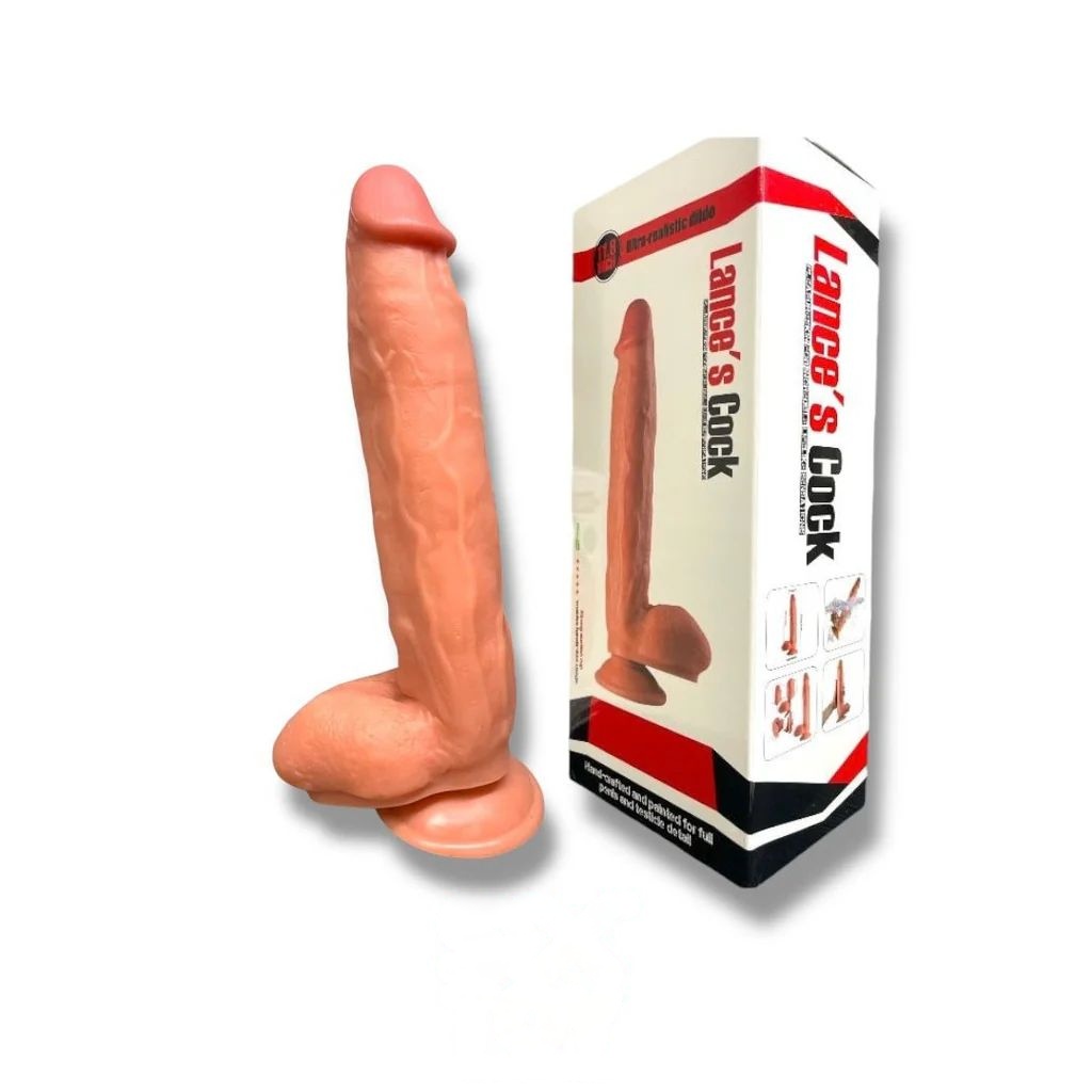 LANCE 30CM PIEL Dildo Lance Cock Hércules 30 Cms