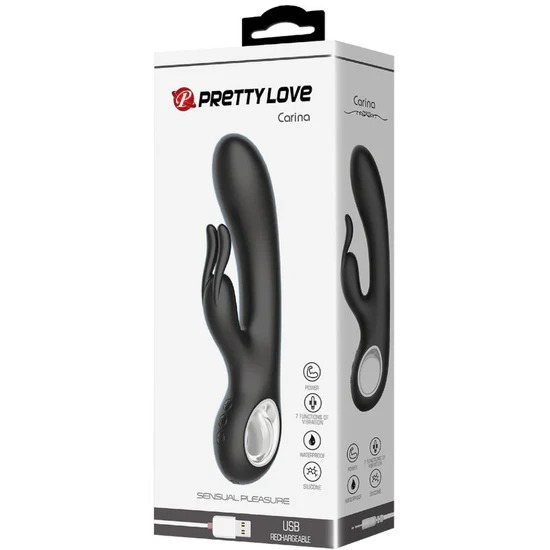 Vibrador Estimulador De Clitoris Y Punto G Pretty Love - Carina.