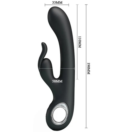 Vibrador Estimulador De Clitoris Y Punto G Pretty Love - Carina.