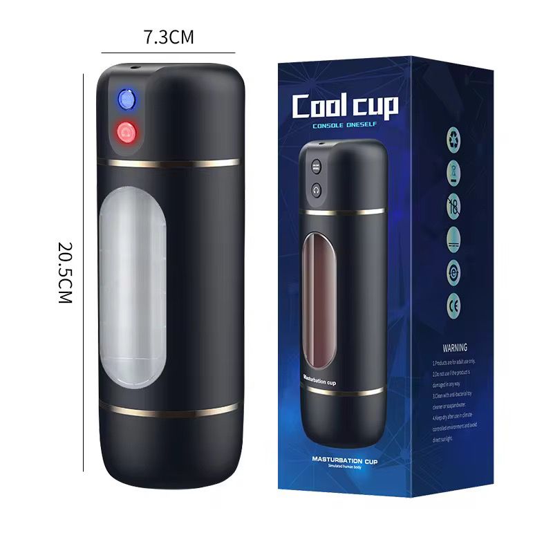 Cool Cup Masturbador Masculino Con Gemidos Y Vibración