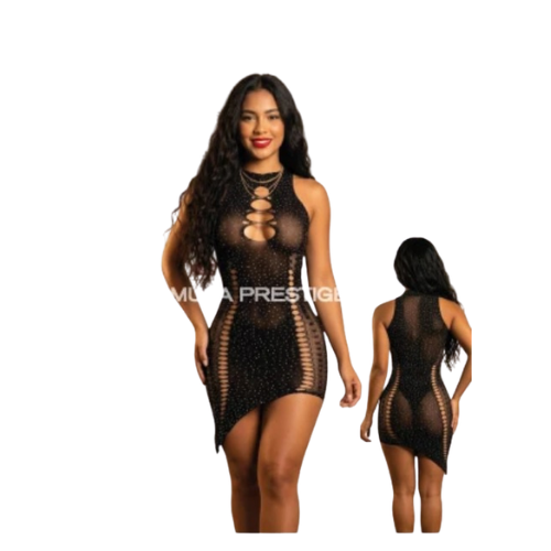 Vestido en malla Ref. NO-6142z