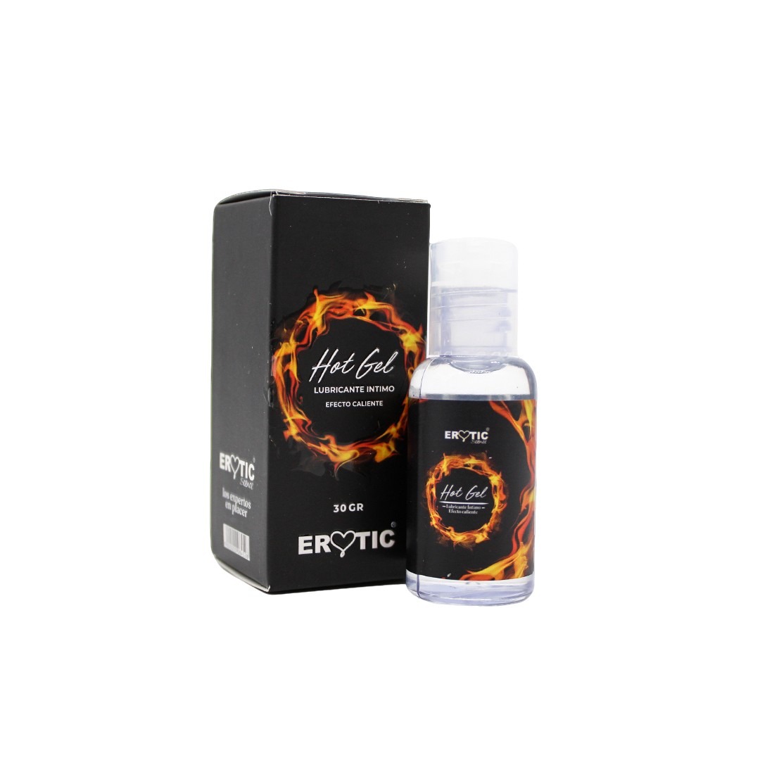 Lubricante Neutro  HOT GEL 30 ml Erotic