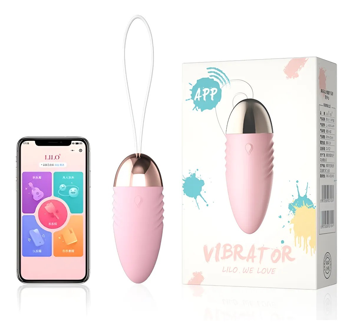Huevo Vibrador Lilo controlado con APP