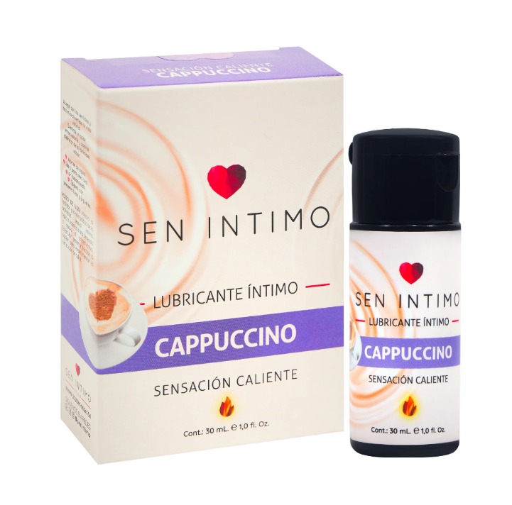 Lubricante Íntimo Cappuccino(capuchino) Sensación Caliente x 30 ml by Sen Íntimo