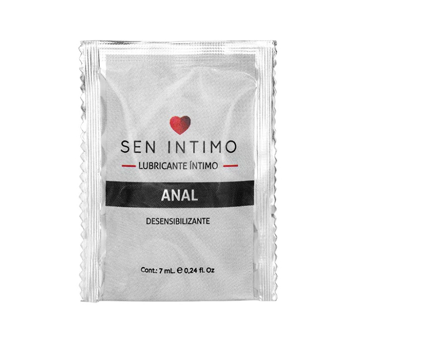 Anal sachet Lubricante Íntimo Anal Desensibilizante en Sachet x 7 ml by Sen Íntimo