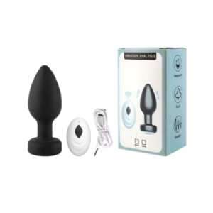 Plug Anal Vibrador con Control Remoto
