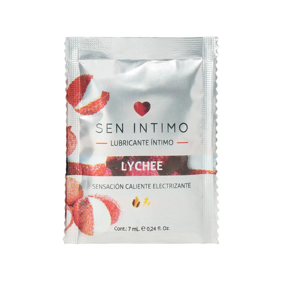 lyche sachet Lubricante Íntimo Lyche Sensación Caliente Electrizante x 7 ml