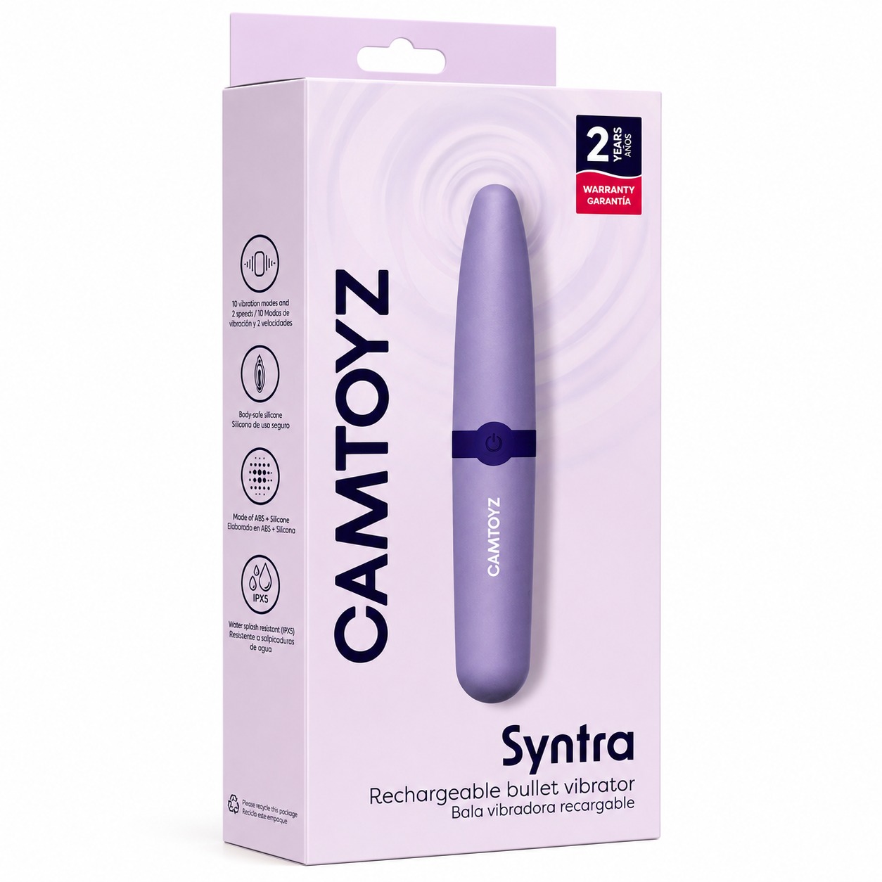 Bala vibradora Syntra Camtoyz 16 CM - Imagen 2