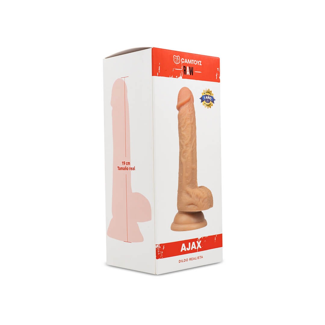 Dildo realista Ajax Camtoyz 19cm - Imagen 2