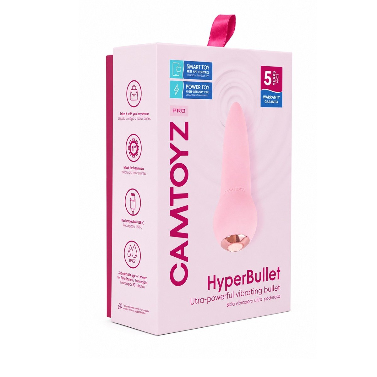 HyperBullet Bala Vibradora Con App Camtoyz - Imagen 2