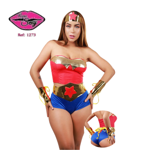 1273 Disfraz de Mujer Maravilla Sensual Ref. 1273